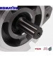 Bơm thủy lực xe nâng Komatsu FD25-11 FD30-11 động cơ 4D95 4D95L. Mã part 37B-1KB-2020, 37B-1KB-2021
